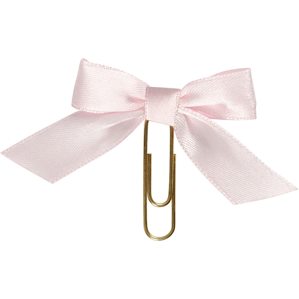 Paperclips, afm 40x70 mm, lichtrood, 5 stuk/ 1 doos [HOB-247109]