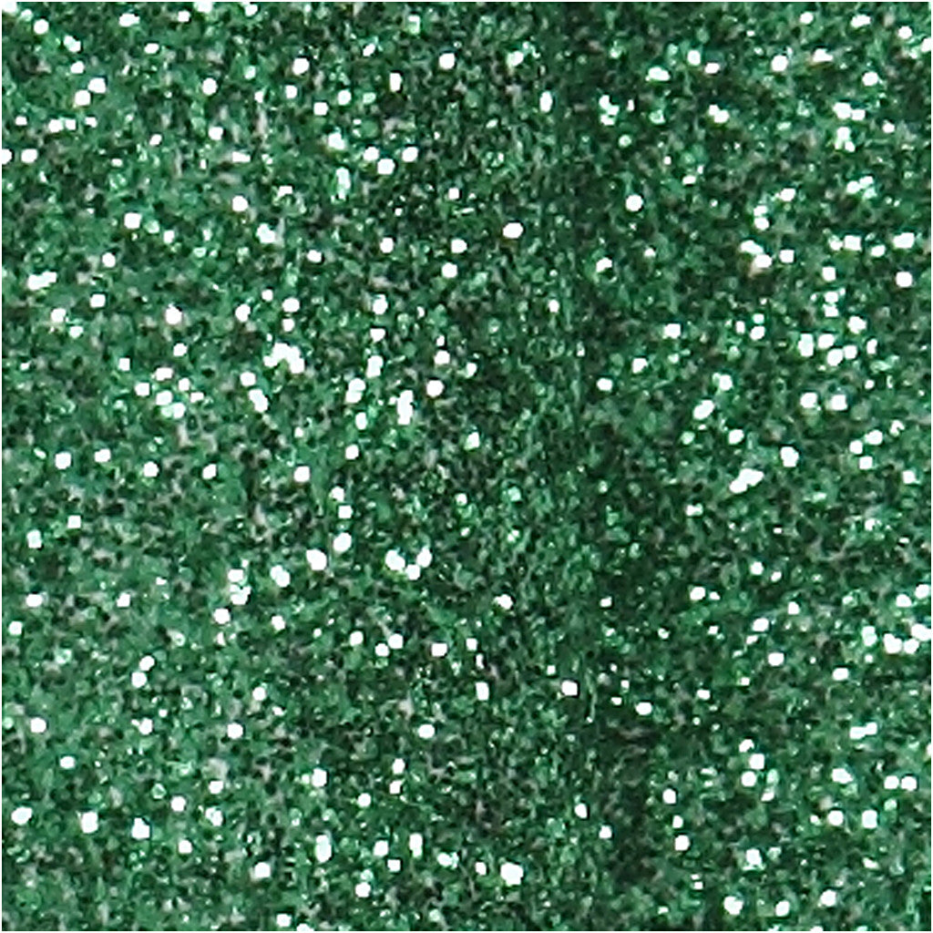 Strikken, afm 31x85 mm, groen glitter, 4 stuk/ 1 doos [HOB-24783]