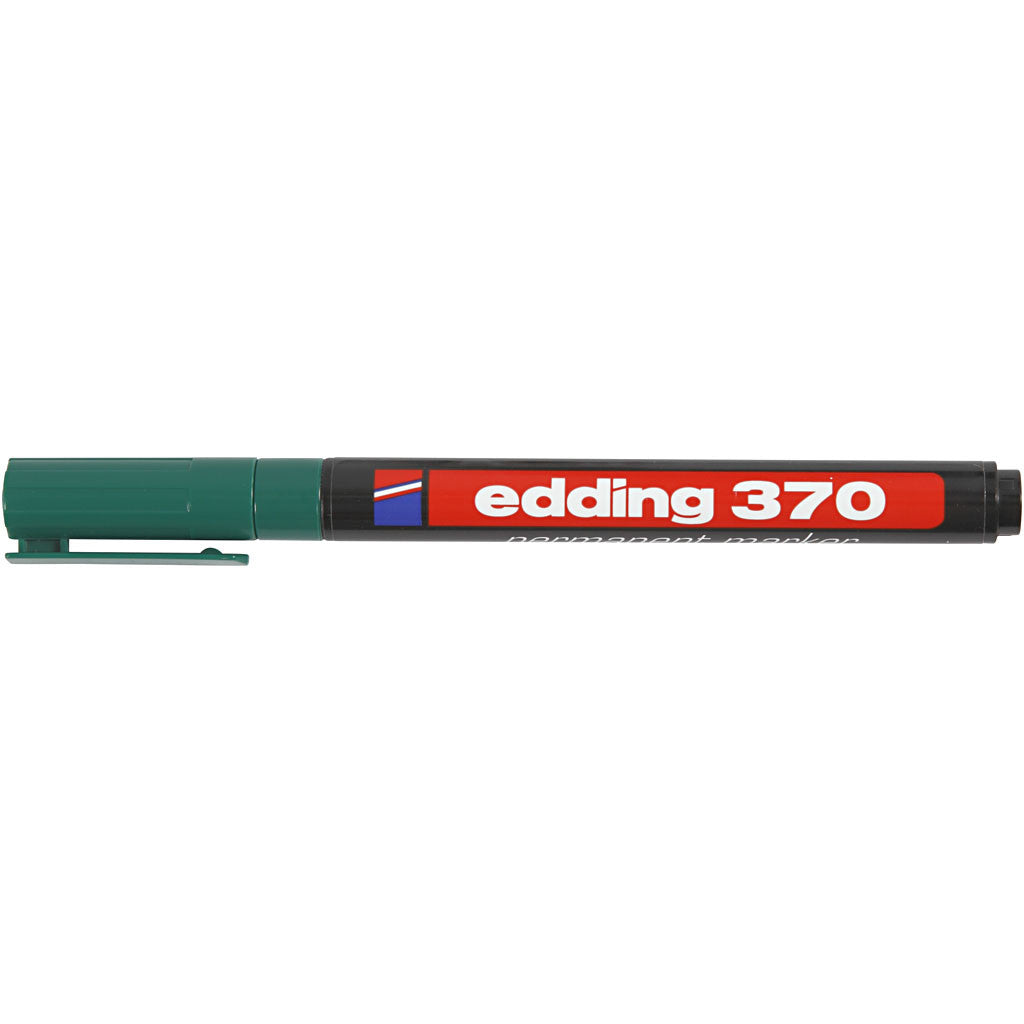 Edding 370 Stift, lijndikte 1 mm, groen, 1 stuk [HOB-25007]