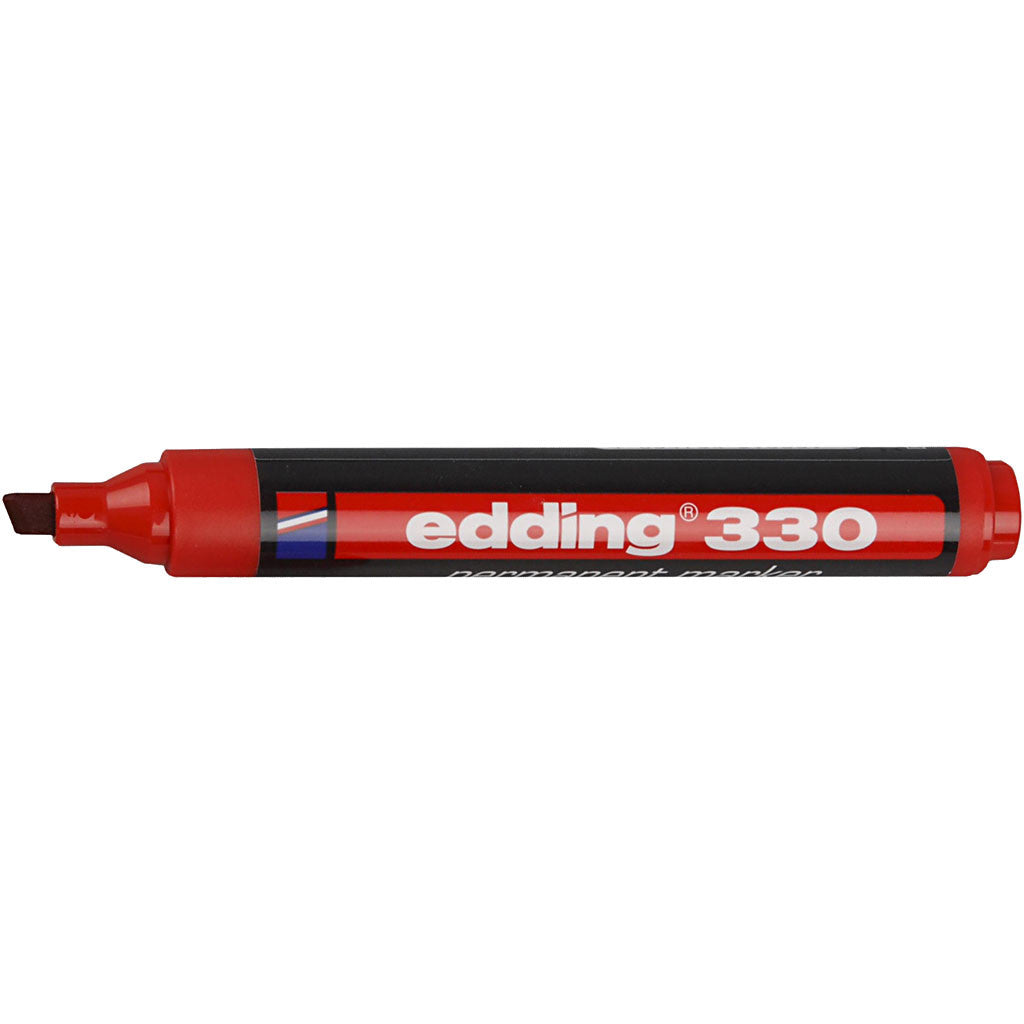 Edding 330 Marker, lijndikte 1-5 mm, rood, 1 stuk [HOB-25026]