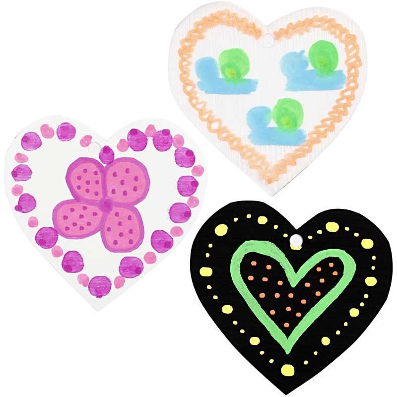 Feutres Textile Glitter Deco, trait 3 mm, couleurs néons, 6 pièces/ 1 Pq. [HOB-25098]