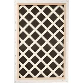 Entoilé, P: 1,7 cm, dim. 40x60 cm, 360 gr, blanc, 1 pièce [HOB-25730]