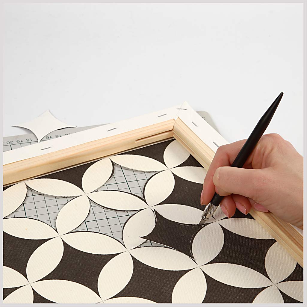 Entoilé, P: 1,7 cm, dim. 40x60 cm, 360 gr, blanc, 1 pièce [HOB-25731]