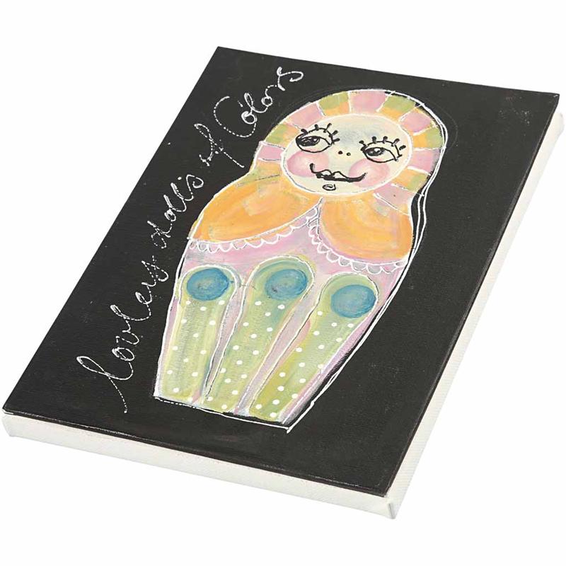 Entoilé, P: 1,6 cm, dim. 30x30 cm, 280 gr, blanc, 40 pièces/ 1 Pq. [HOB-25748]