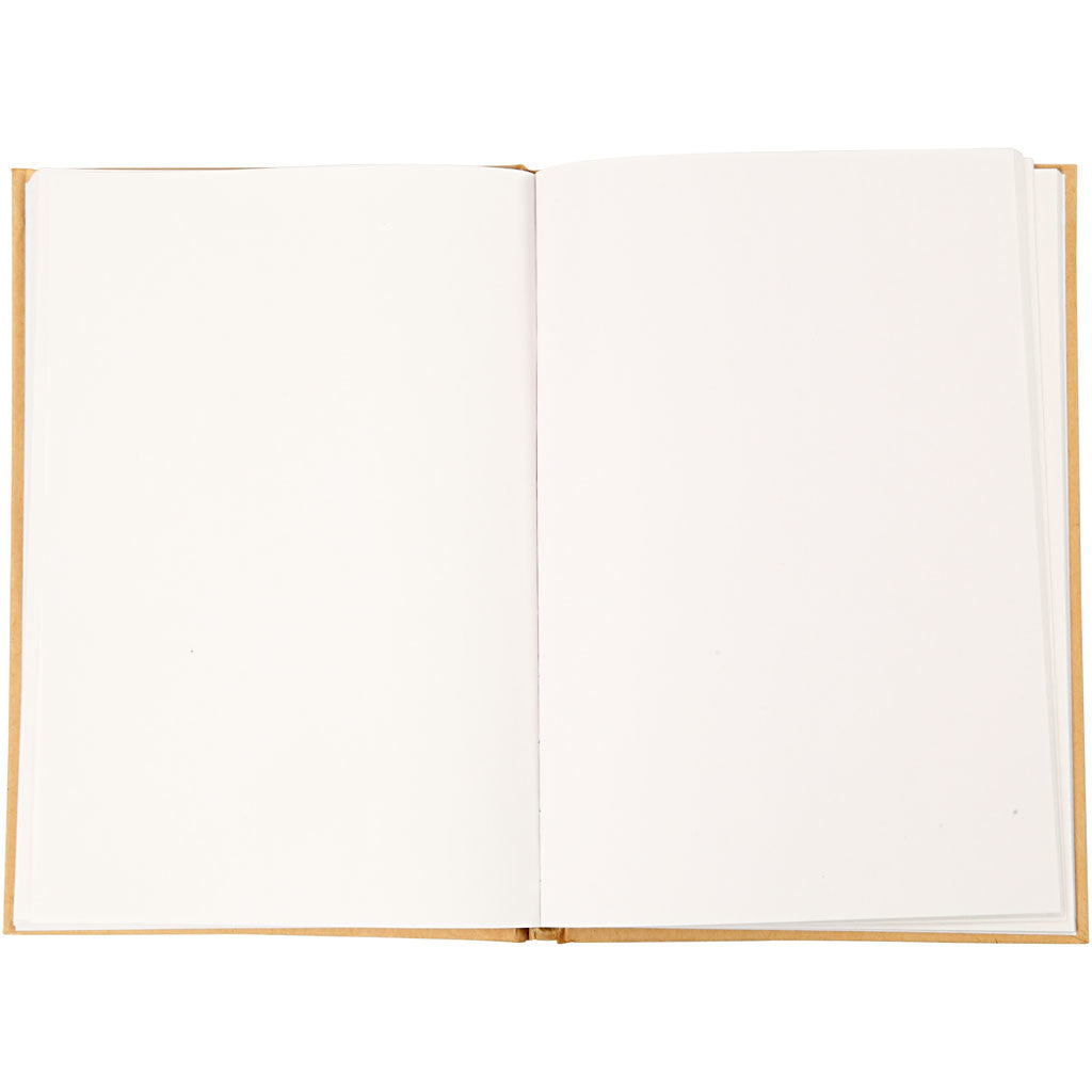 Carnet de notes, A5, ép. 8 mm, 80 gr, brun, 1 pièce [HOB-26367]