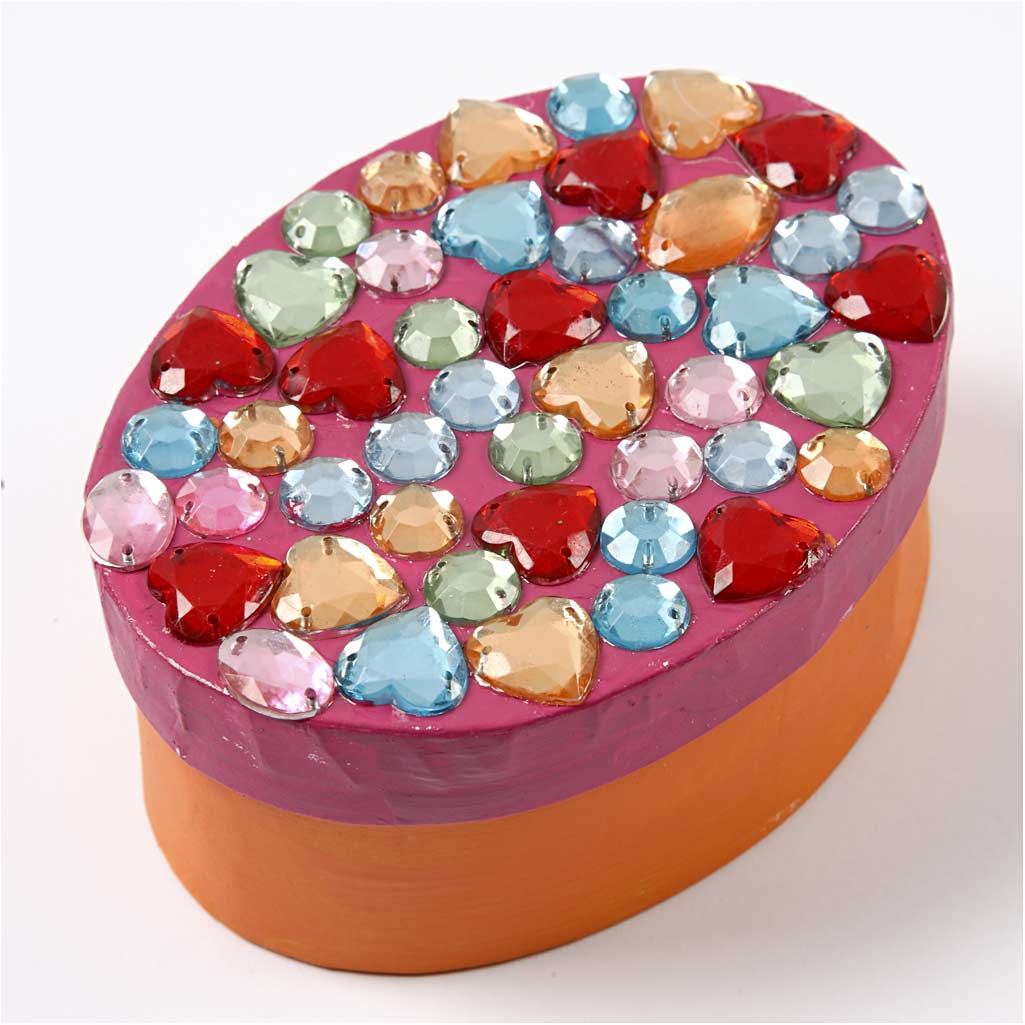 Boîtes , d 5,5-16 cm, Le contenu peut varier , blanc, 168 ass./ 1 Pq. [HOB-26417]