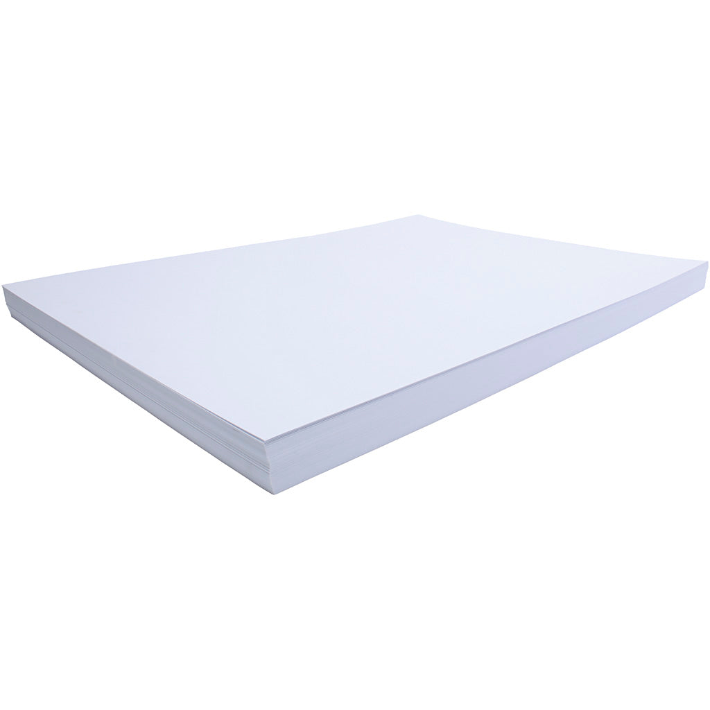 Card, sheet 50x70 cm, 270 g, white, 100 sheet