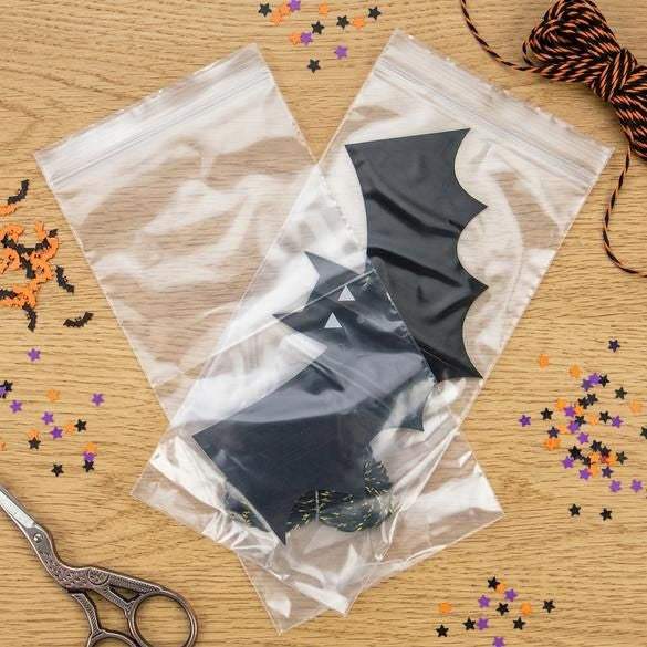 Sachet zip transparent en PE-BD 12,7x25,4cm (100 pièces) [2PE510]