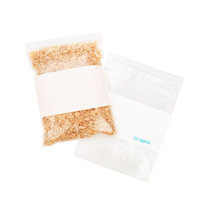 Gripzakken met schrijfvlak 25,4x33cm (100 stuks) [2WE1013]