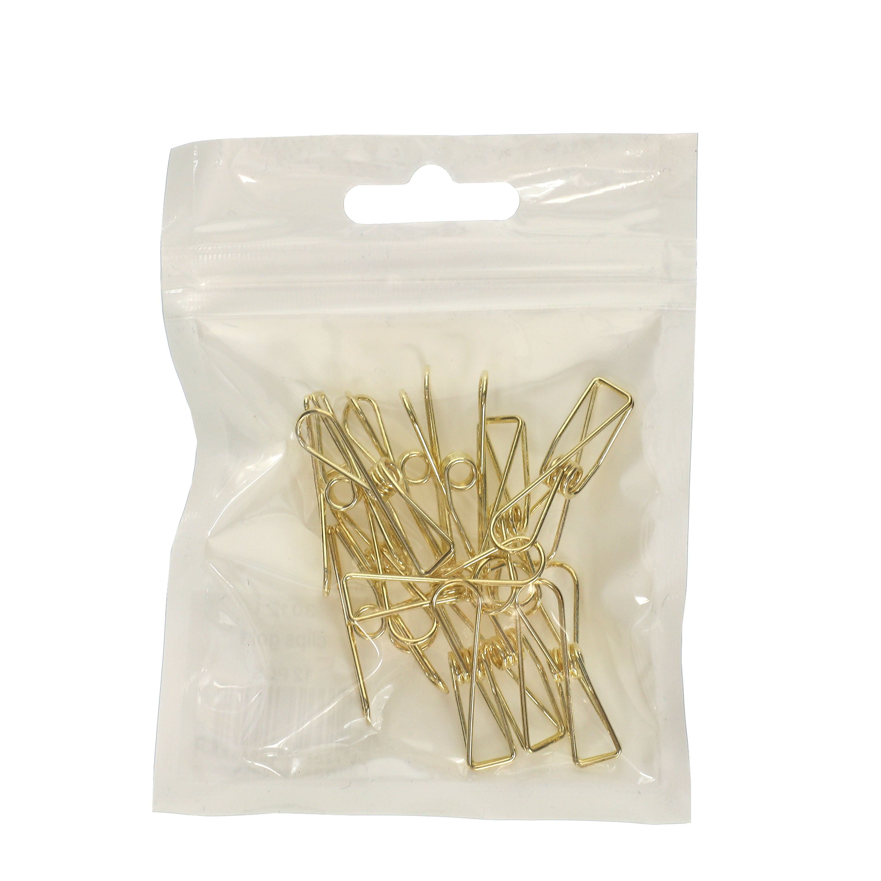 Clips or 3x0,6cm (Ensemble de 12 pcs) [IFS-30121]
