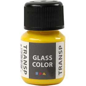 Glass Color Transparent, citroengeel, 30 ml/ 1 fles [HOB-31671]