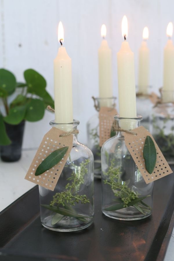 Kaarsen taps toelopende crème 11cm hoog (set van 7 stuks) [IFS-32163]