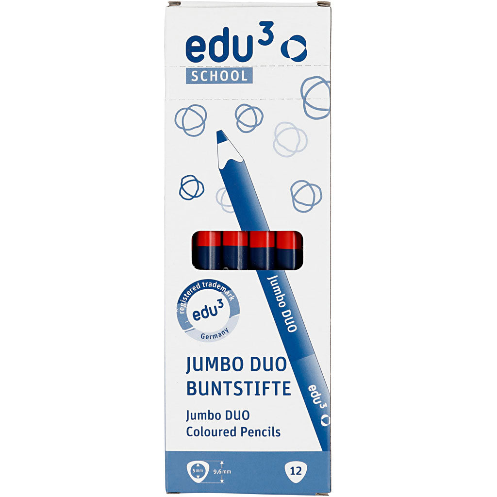 Crayon Hexagonal Débutant edu, 12 pièces/ 1 Pq. [HOB-326302]