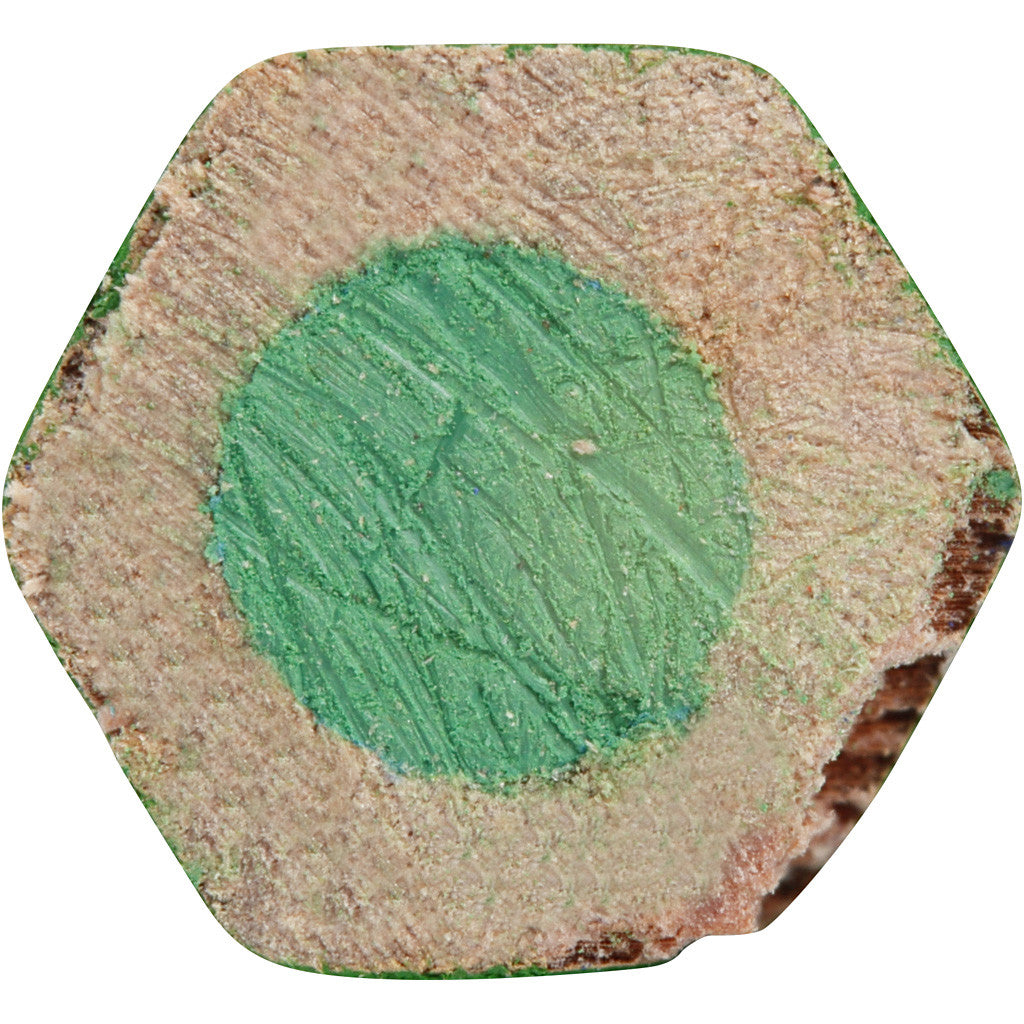 CARAN D’ACHE Supracolor II aquarelpotloden, L: 17 cm, vulling 3.8 mm, diverse kleuren, 12 stuk/ 1 doos [HOB-34096]