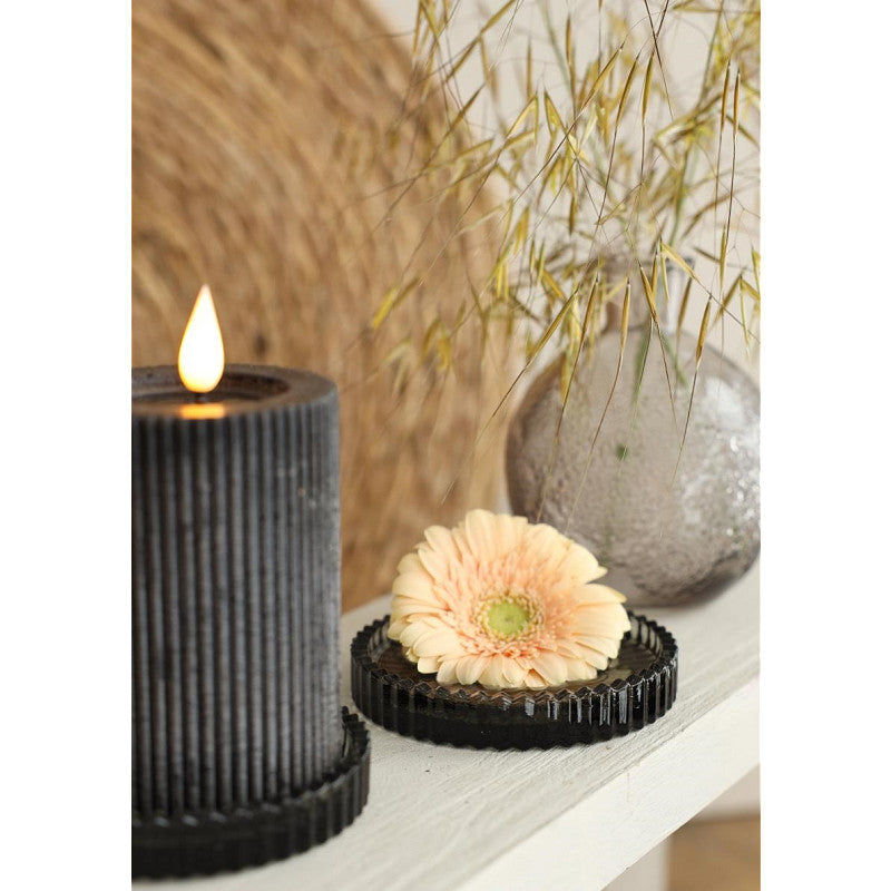 Glazen schaaltjes Kate Ø10 h.6,5 cm rookgrijs set 4 (6 stuks) [IFS-34106]