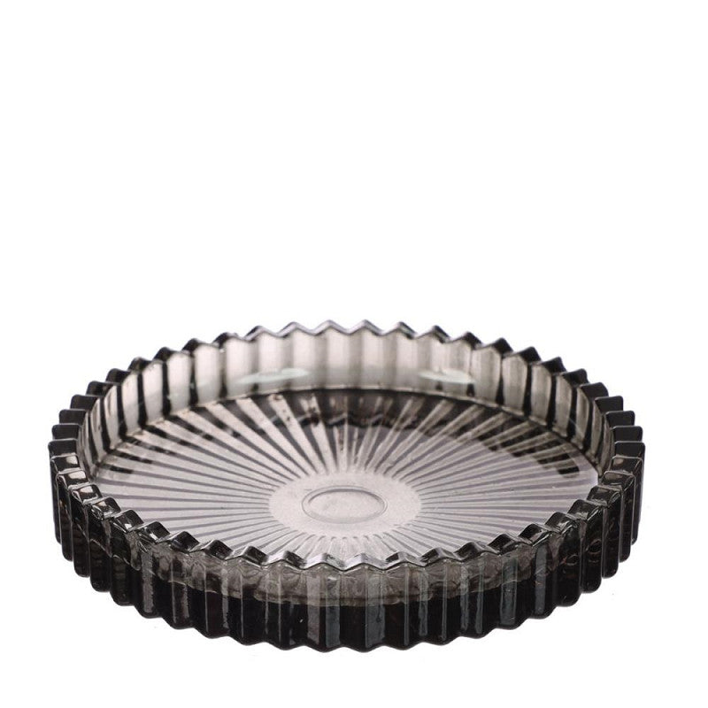 Glass Dishes Kate Ø10 h.6,5 cm Smoke Grey Set