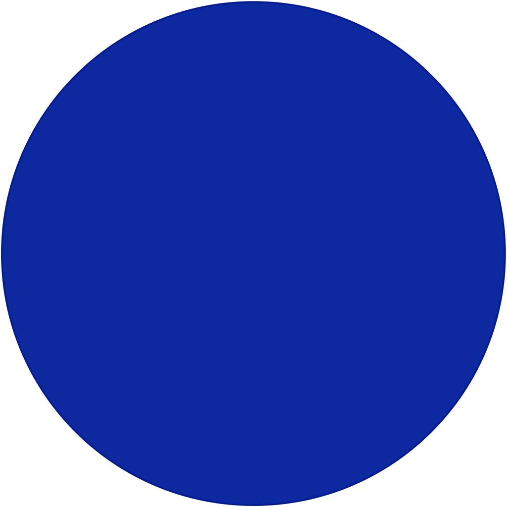 Waterverf, H: 16 mm, d 44 mm, blauw, 6 stuk/ 1 doos [HOB-34482]