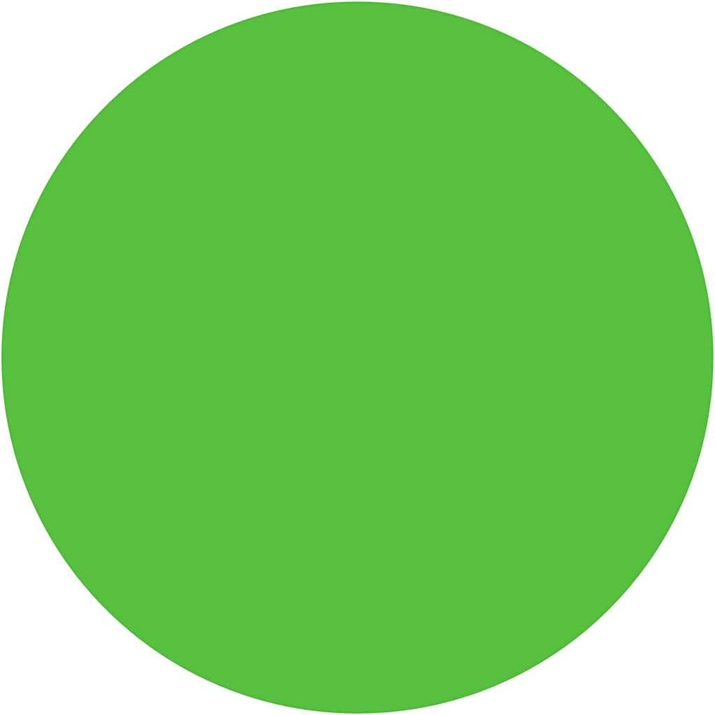 Waterverf, H: 16 mm, d 44 mm, groen, 6 stuk/ 1 doos [HOB-34483]