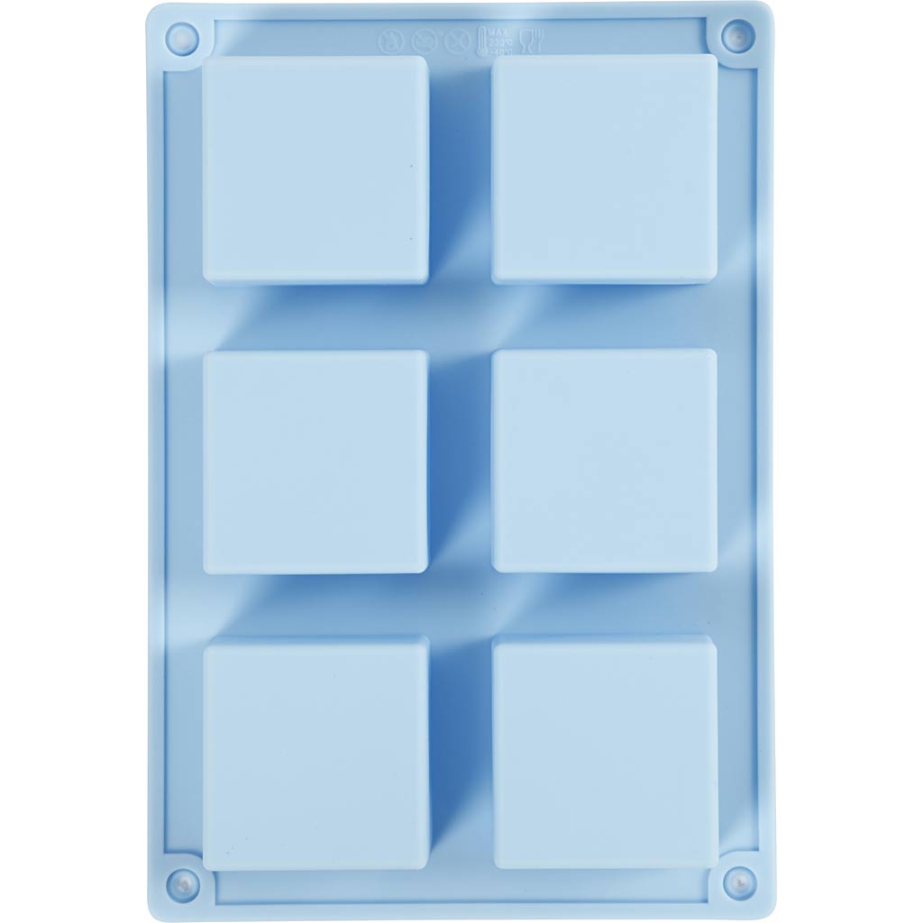 Moule en silicone, H : 2,5 cm, L : 5 cm, 60 ml, 1 pièce [HOB-371811]