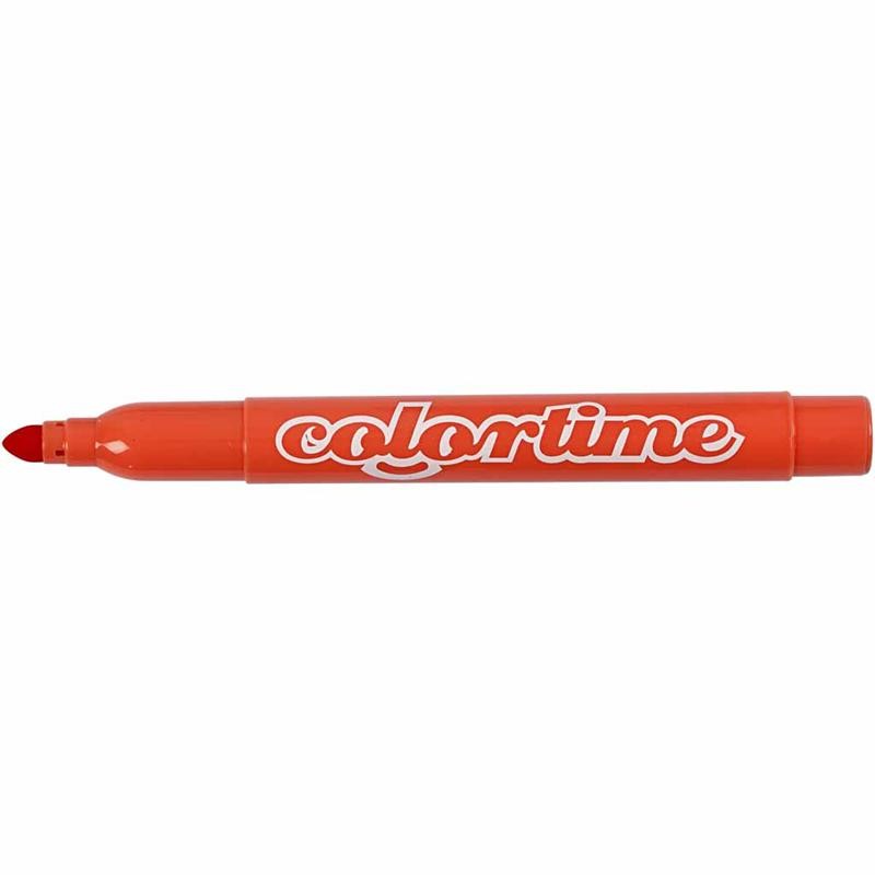 Feutres Colortime, trait 5 mm, mandarine, 12 pièces/ 1 Pq. [HOB-37352]