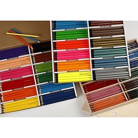 Crayons de Couleur Colortime, ass. de couleurs, 576 pièces/ 1 Pq. [HOB-38082]