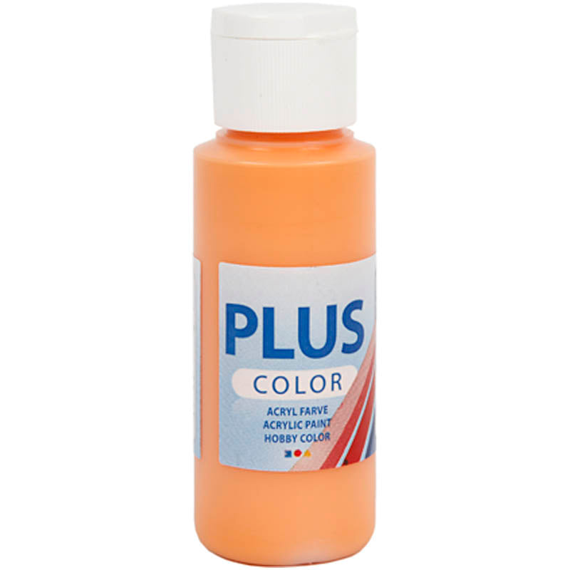 Plus Color Craft Paint, pumpkin, 60 ml/ 1 bottle