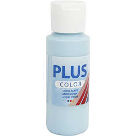 Peinture Acrylique Plus Color, ice blue, 60 ml/ 1 flacon [HOB-39646]