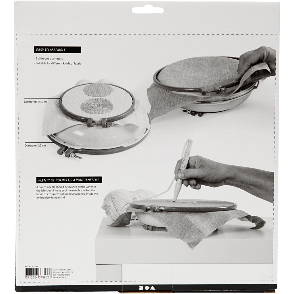 Borduurwerk kom, d 14,5 cm, 1 stuk [HOB-41266]