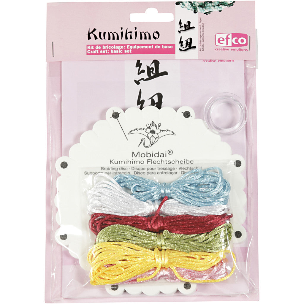 Kumihimo Kit, 1 set [HOB-41592]