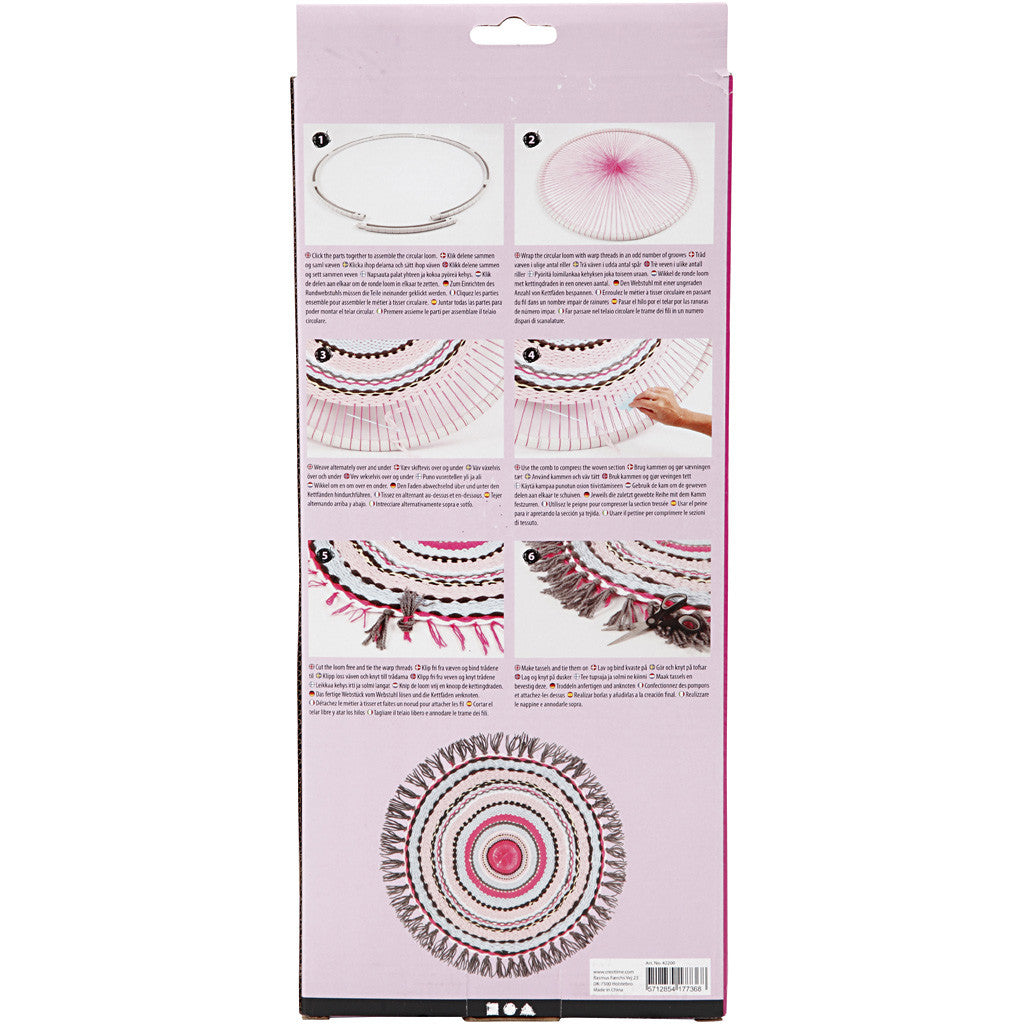 Rond weefframe, d 88 cm, 1 stuk [HOB-42200]