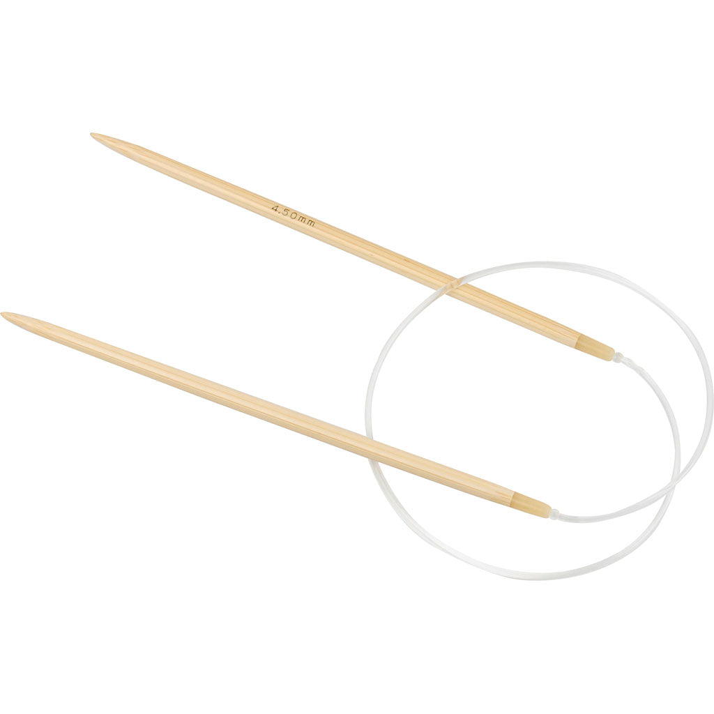 Circular Knitting Needle, L: 60 cm, size 4,5 mm