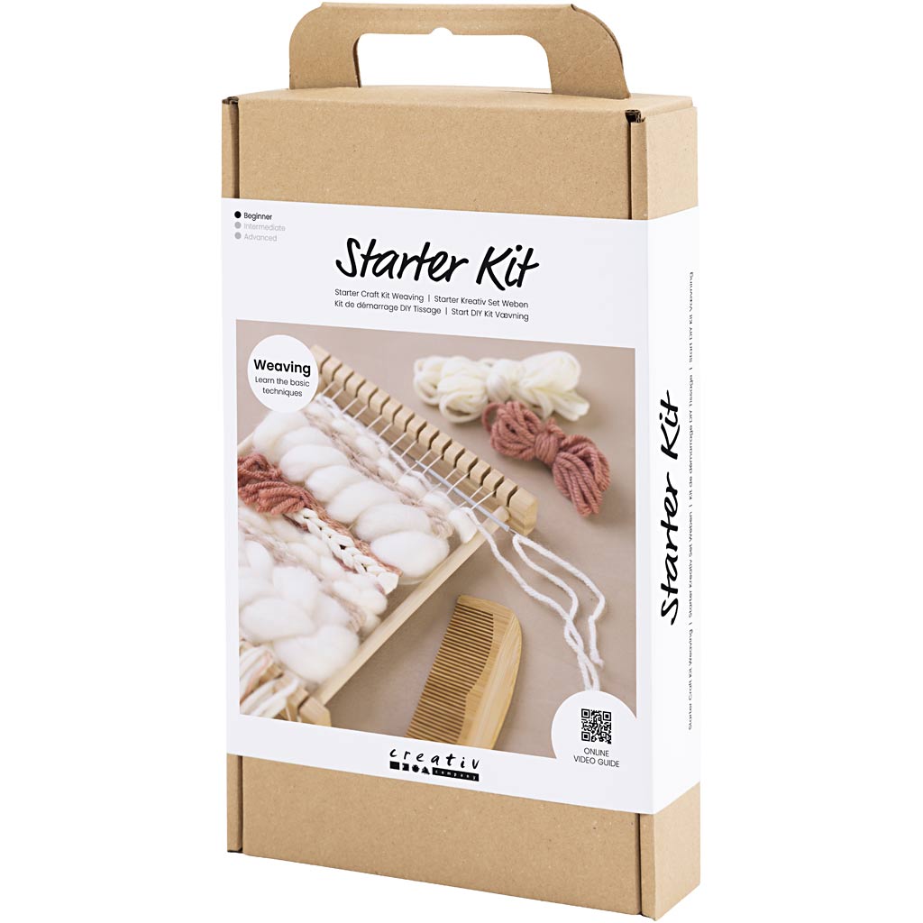 Kit de démarrage DIY Tissage, 1 Pq. [HOB-42301]