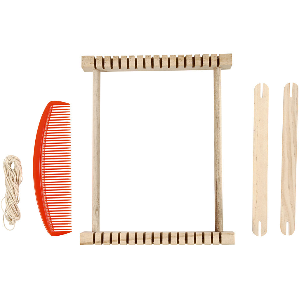 Weefraam, H: 3 cm, afm 24,5x19,5 cm, 1 stuk [HOB-42317]