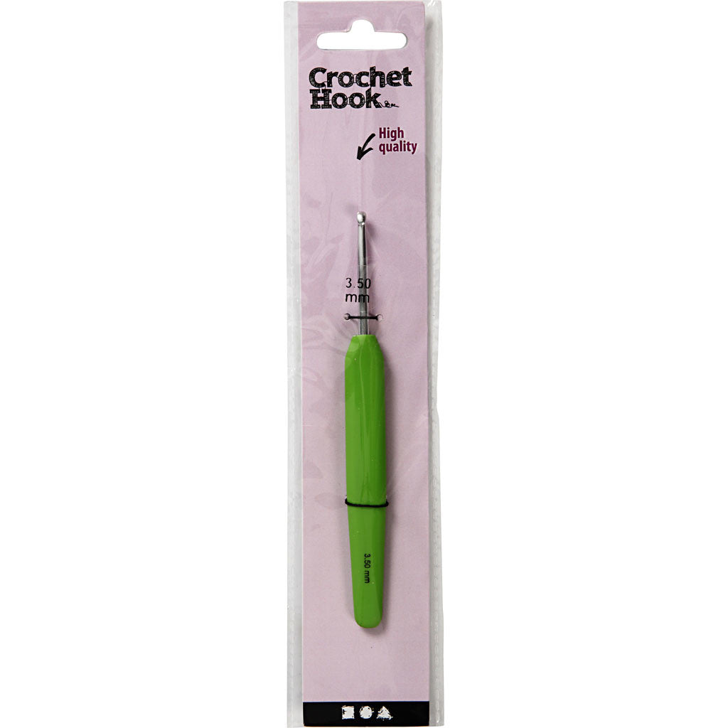 Crochet, dim. 3,5, L : 13,3 cm, dim. 3,5 mm, mauve clair, 1 pièce [HOB-42383]