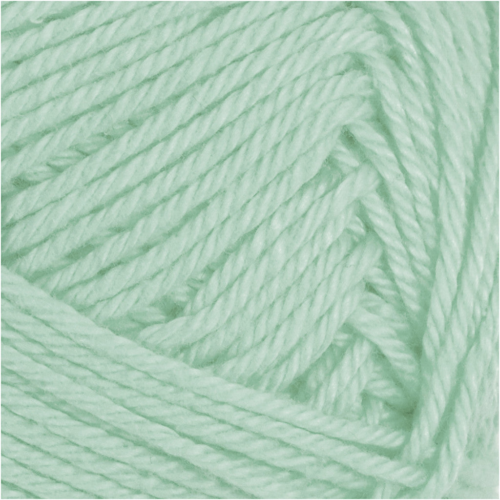 Katoengaren, afm 8/4, L: 170 M, needle 3-3,5, mint groen, 50 gr/ 1 bol [HOB-431210]