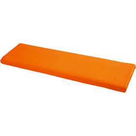 Tissu, L : 145 cm, 140 gr, orange, 10 m/ 1 rouleau [HOB-44082]