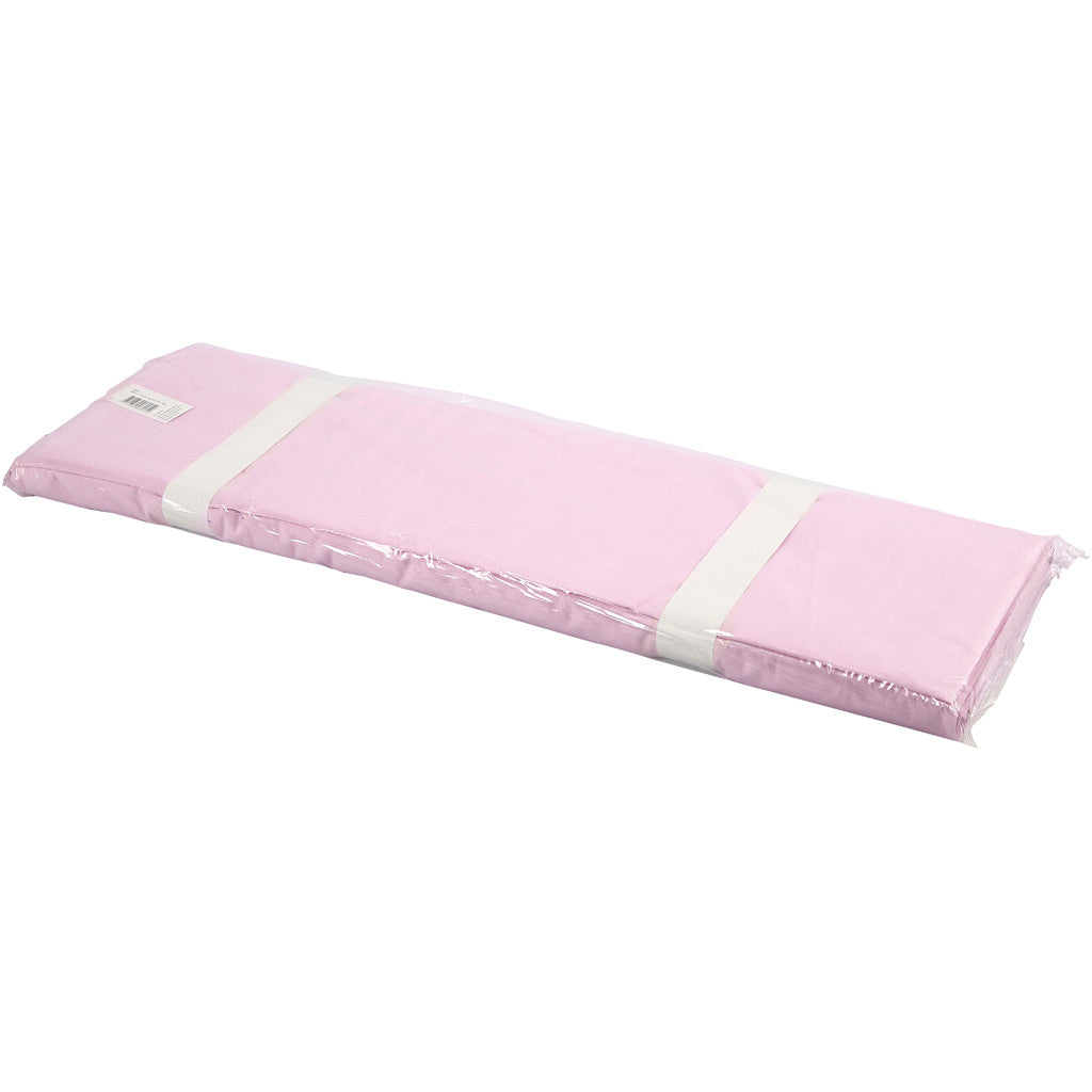 Tissu, L : 145 cm, 140 gr, rose clair, 10 m/ 1 rouleau [HOB-44083]