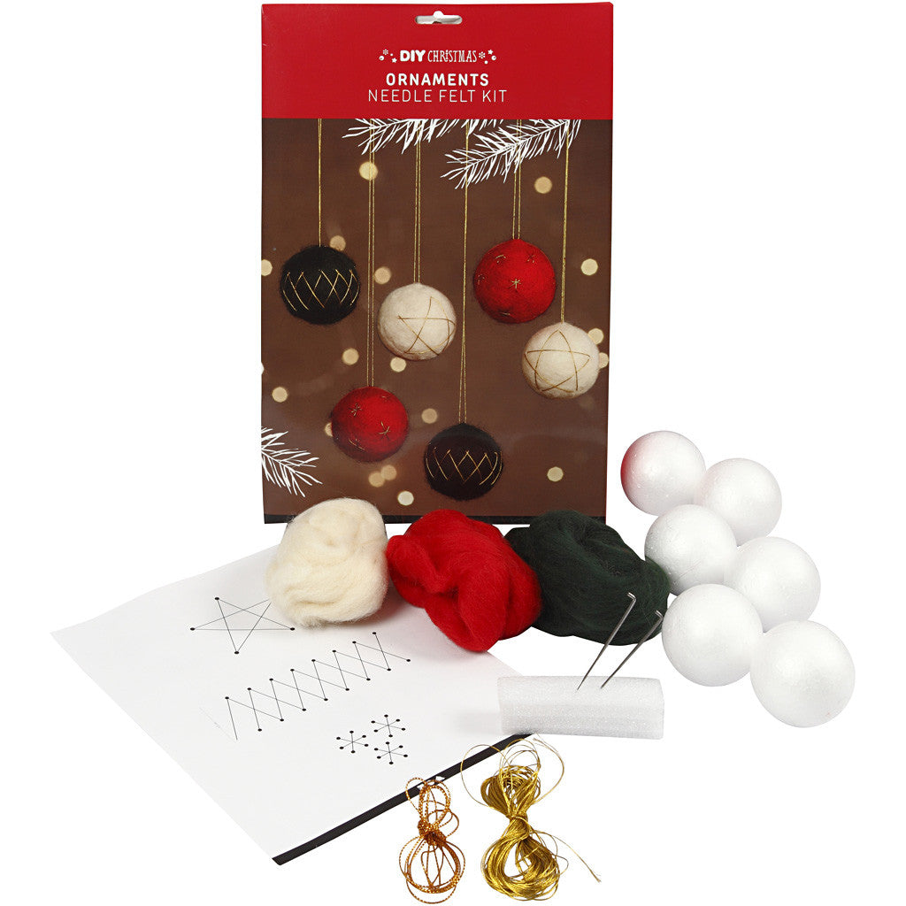 Boules de Noël, d 6 cm, 6 pièces/ 1 Pq. [HOB-441824]