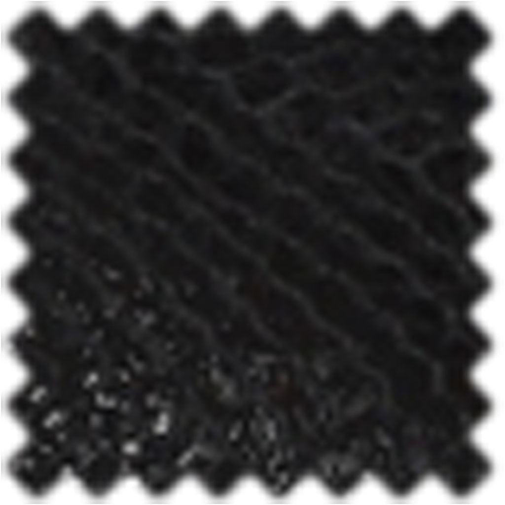 Tule, B: 50 cm, zwart, 5 m/ 1 rol [HOB-44619]