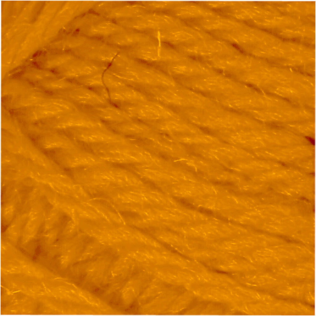 Pelote de laine Melbourne, L : 92 M, ochre, 50 gr/ 1 boule [HOB-44706]