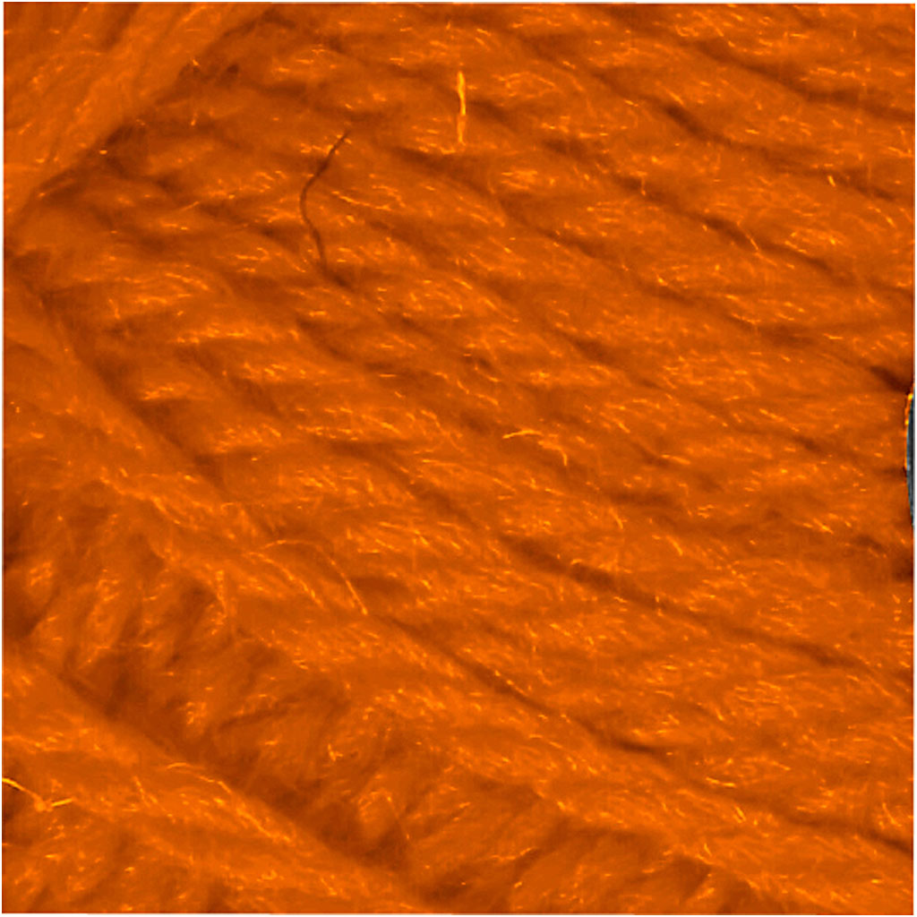 Pelote de laine Melbourne, L : 92 M, orange, 50 gr/ 1 boule [HOB-44793]
