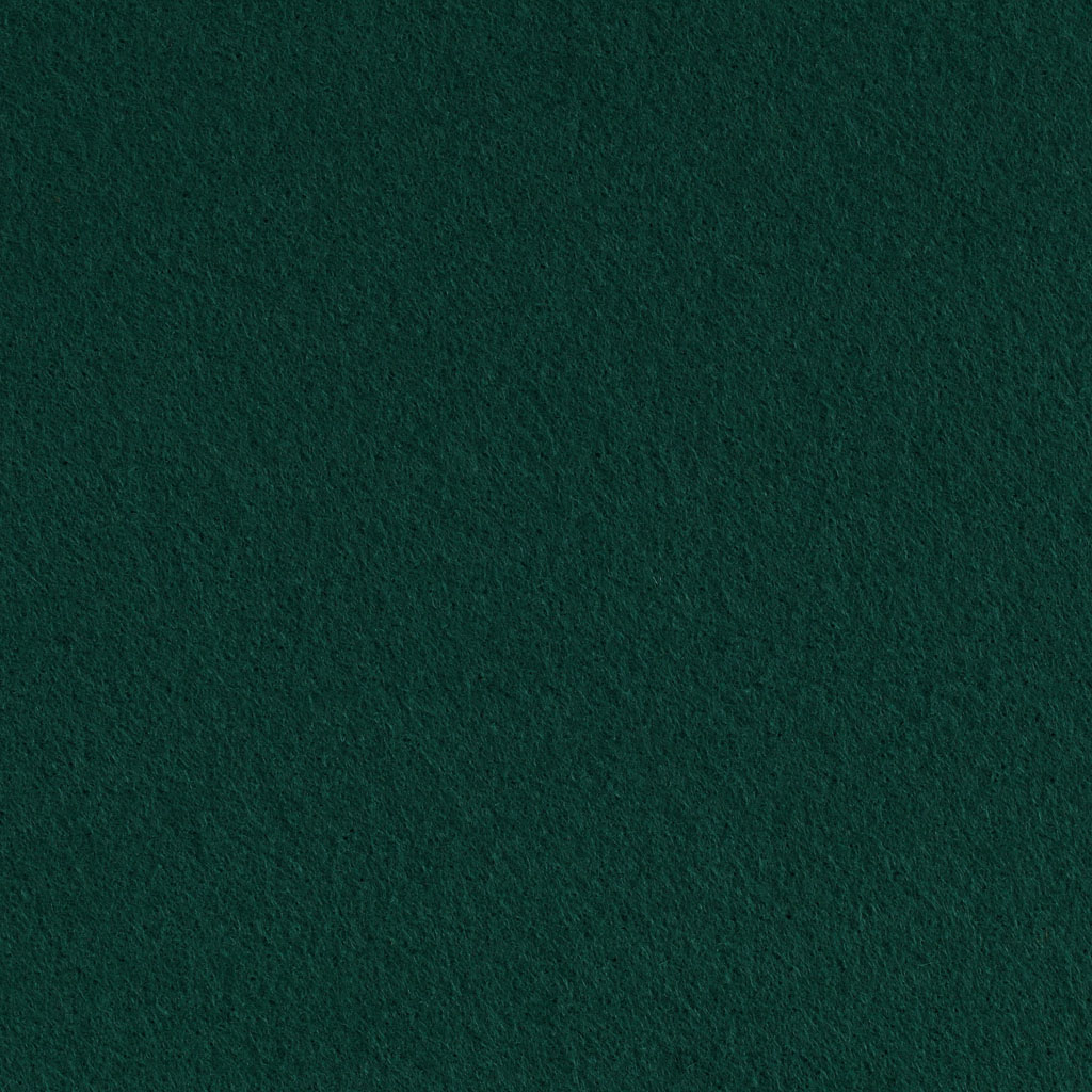 Feutrine synthétique, L : 45 cm, ép. 1,5-2 mm, 180-200 gr, vert foncé, 5 m/ 1 rouleau [HOB-45028]