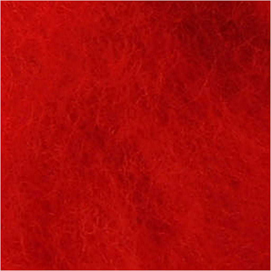 Gekaarde Wol, rood, 100 gr/ 1 bol [HOB-451760]