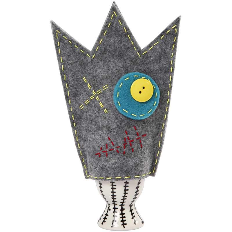 Hobbyvilt, vel 42x60 cm, dikte 3 mm, diverse kleuren, 12 div vellen/ 1 doos [HOB-45230]