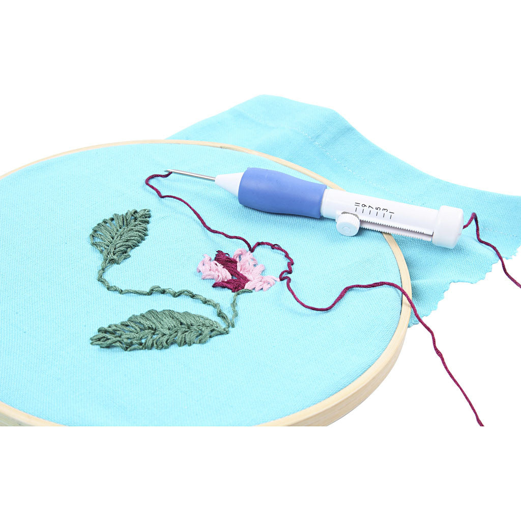 Punch needle, L: 13 cm, 1 set [HOB-46131]