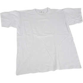T-shirts, B: 59 cm, afm X-large, ronde hals, 145 gr, wit, 1 stuk [HOB-47216]