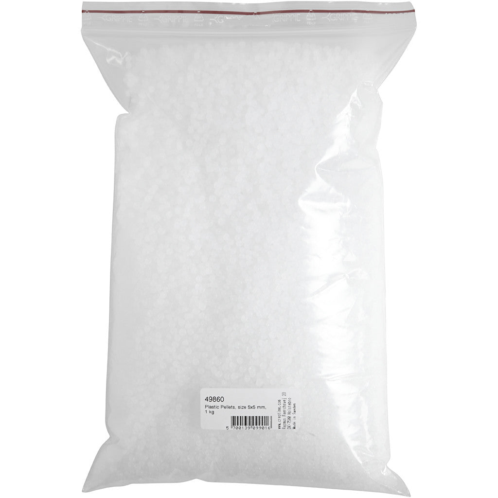 Granules de polyéthylène, dim. 5 mm, 1 kg [HOB-49860]