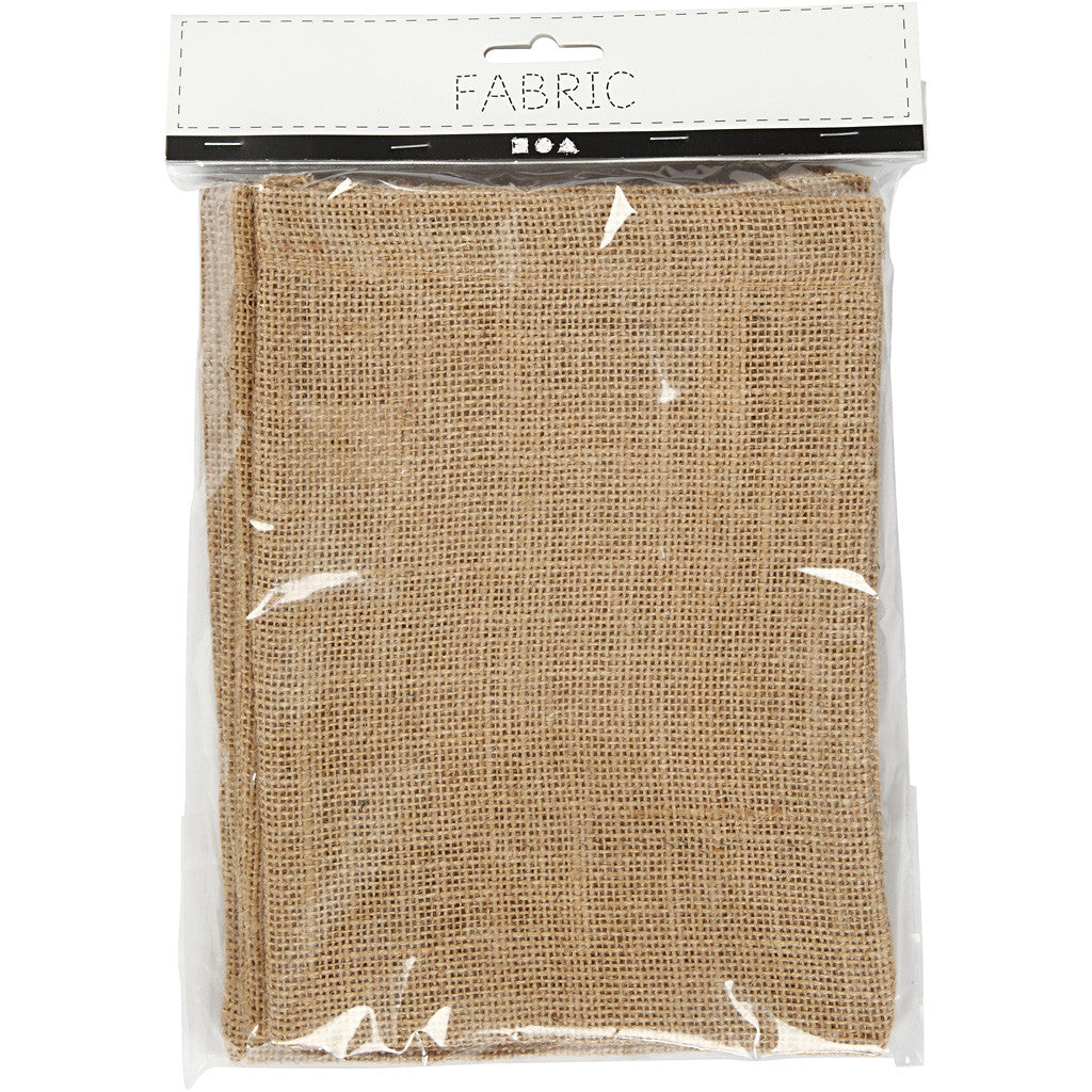 Sac en coton, dim. 15x20 cm, 275 gr, brun, 4pièces/ 1 Pq. [HOB-499906]