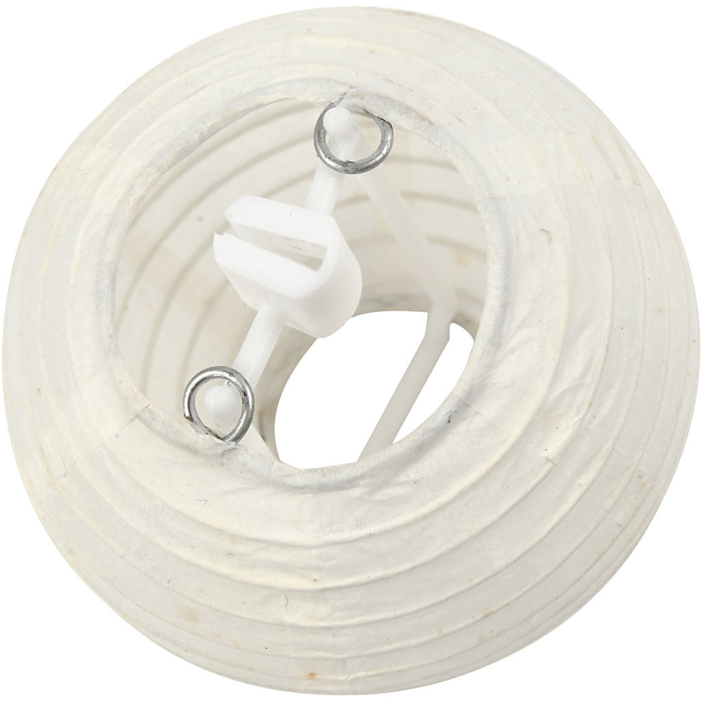 Abat-jour en papier, Rond, d 7,5 cm, blanc, 10 pièce/ 1 Pq. [HOB-50029]