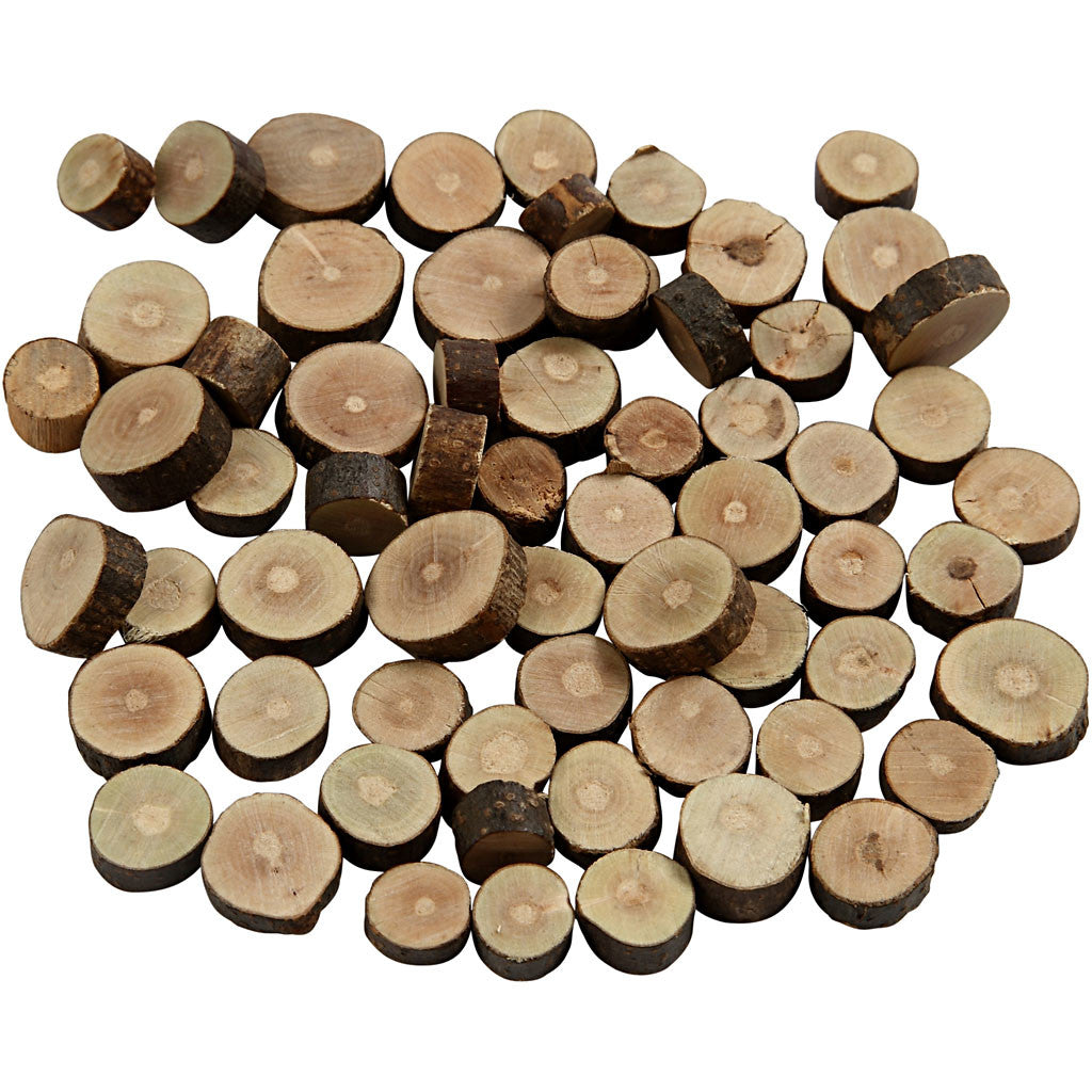 Mélange de bois, d 10-15 mm, ép. 5 mm, 230 gr/ 1 Pq. [HOB-502150]